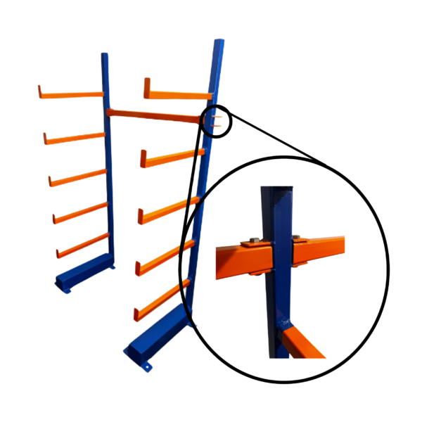 Modular Single-Sided Cantilever Racking